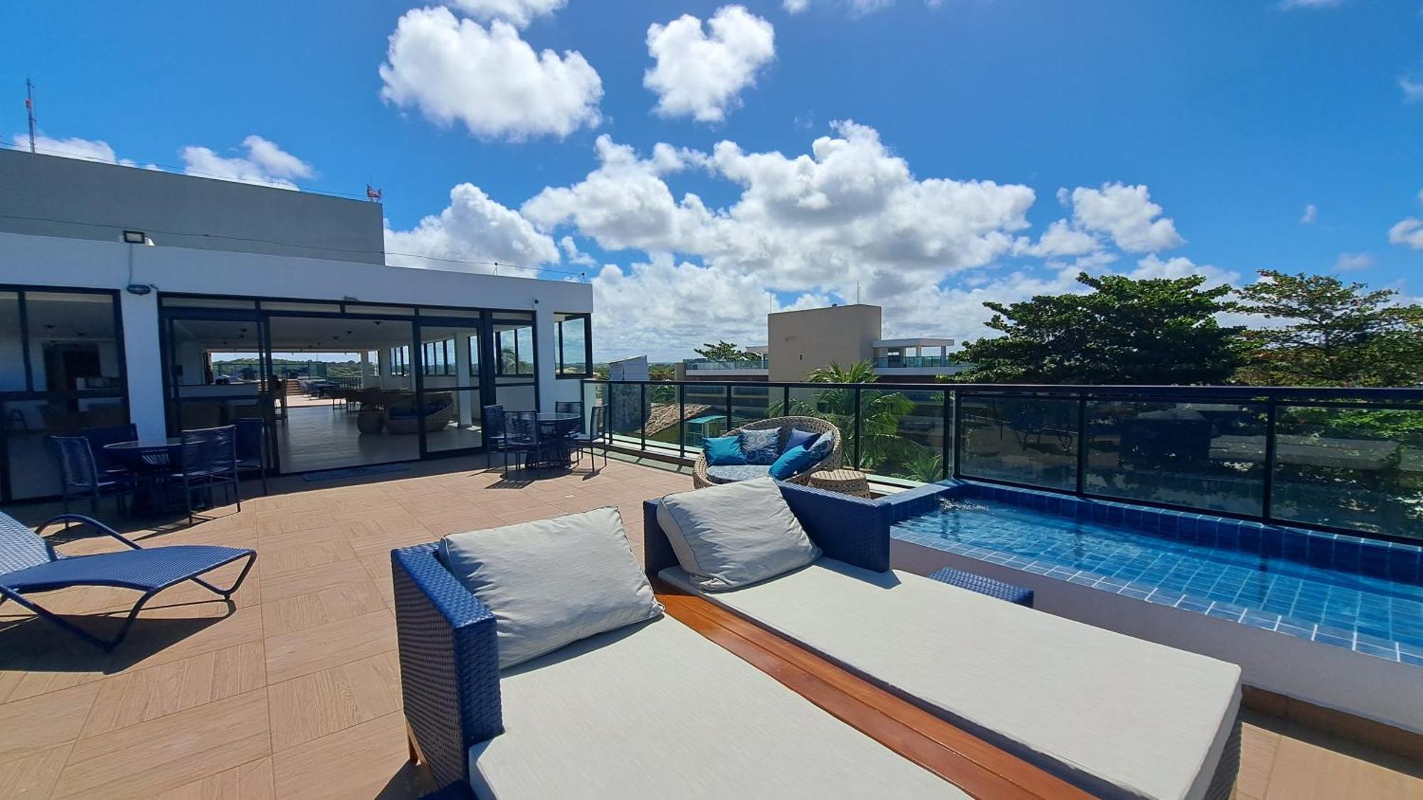 Apartamento Com Piscina No Condominio Maraca2 이포주카 외부 사진